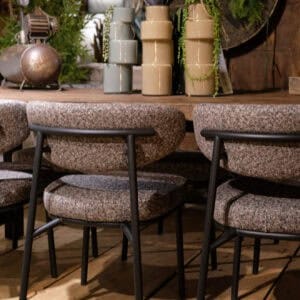 Eetkamerstoel Jari - By-boo - Groen - Livik meubelen