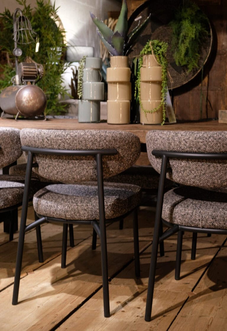 Eetkamerstoel Jari - By-boo - Groen - Livik meubelen