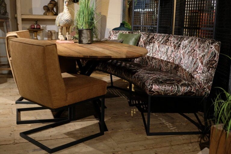 Eetkamerbank Zara - Ovaal - Livik meubelen