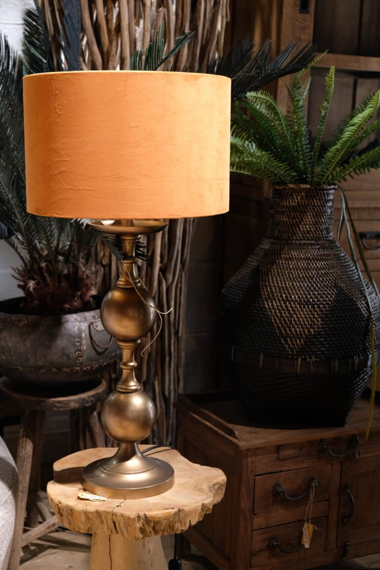 Lamp orange gold - Livik meubelen