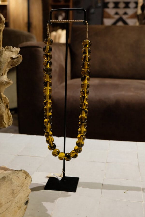 Ketting Glas - Geel