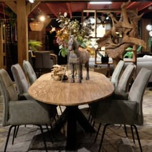 Eetkamertafel Ovaal - Livik meubelen