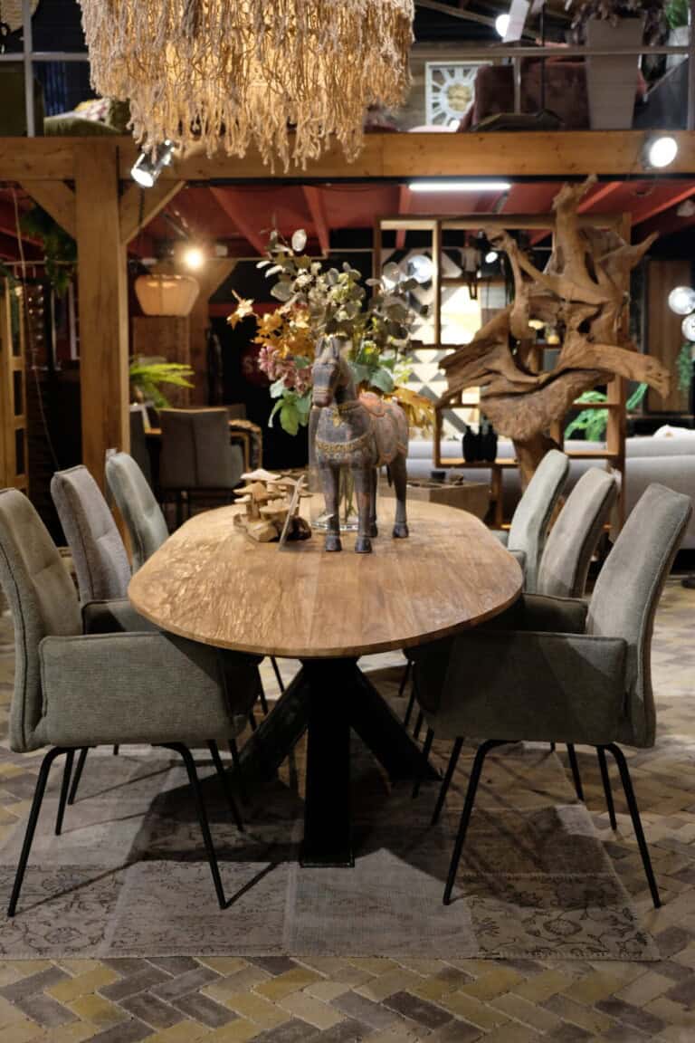 Eetkamertafel Ovaal - Livik meubelen