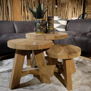 Luna Wood Salontafelset - Livik meubelen