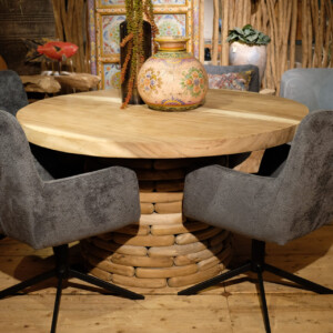 Eetkamertafel Madera Nature onderstel