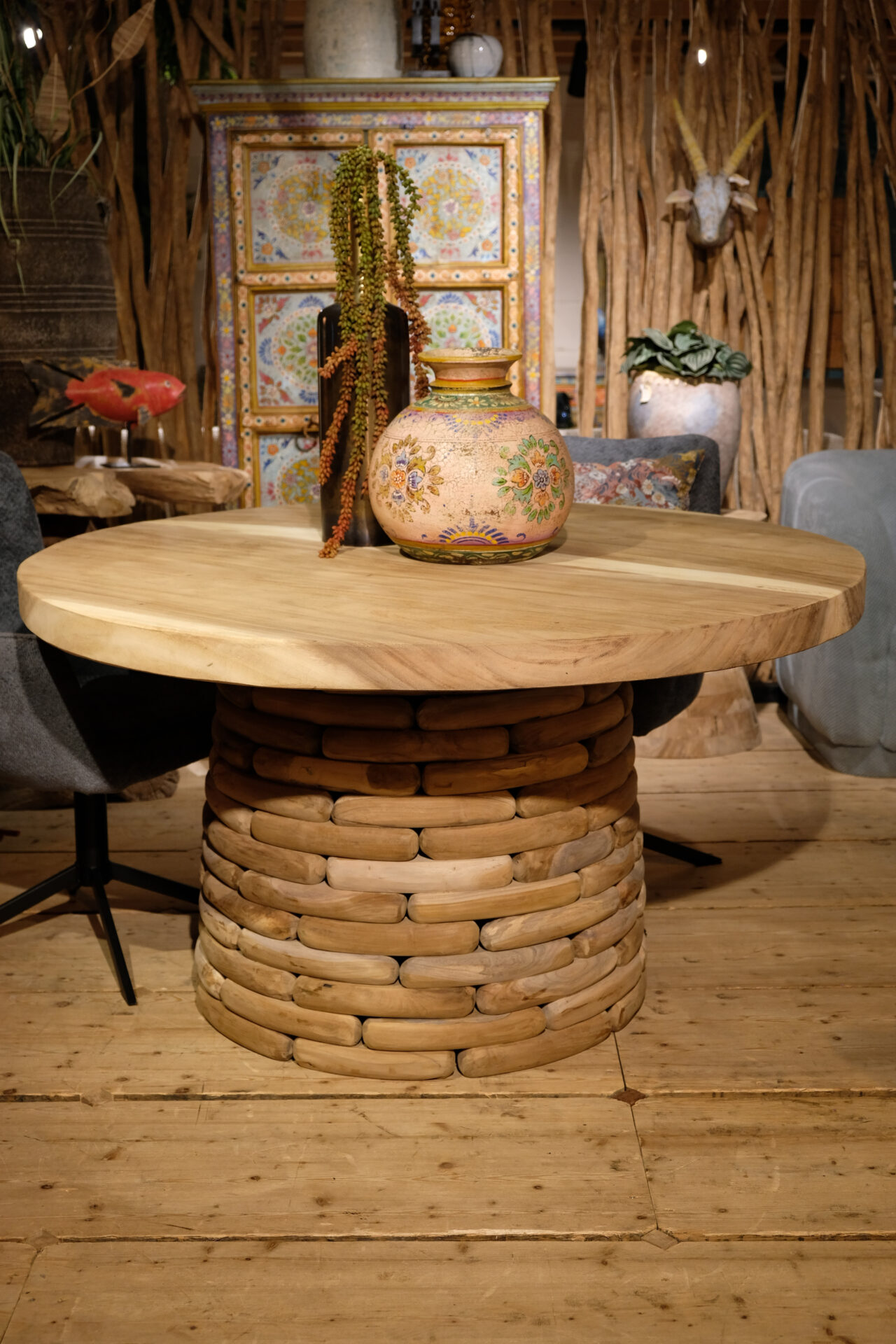 Eetkamertafel Madera Nature onderstel