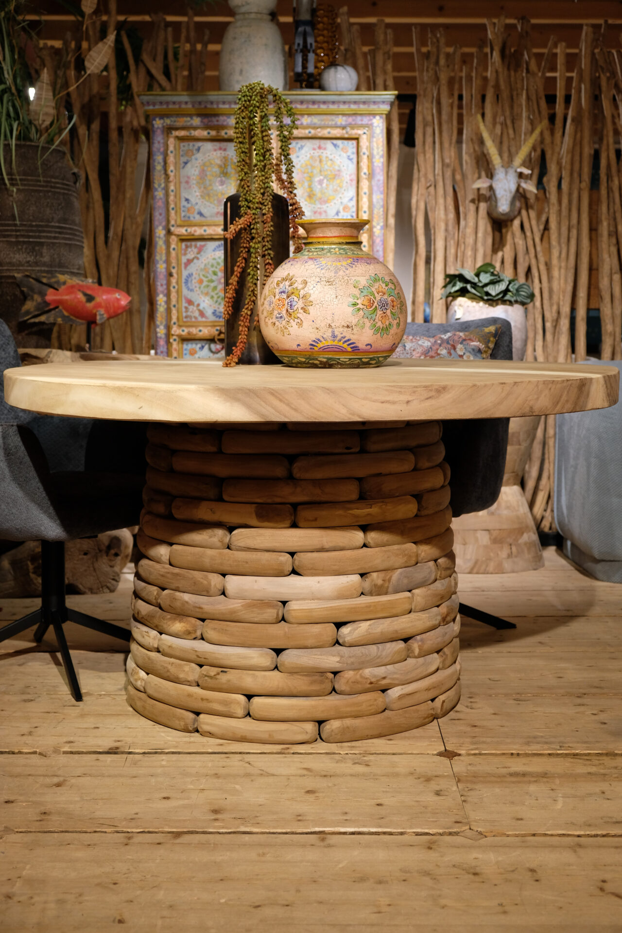 Eetkamertafel Madera Nature onderstel